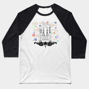 Casa Batllo Baseball T-Shirt